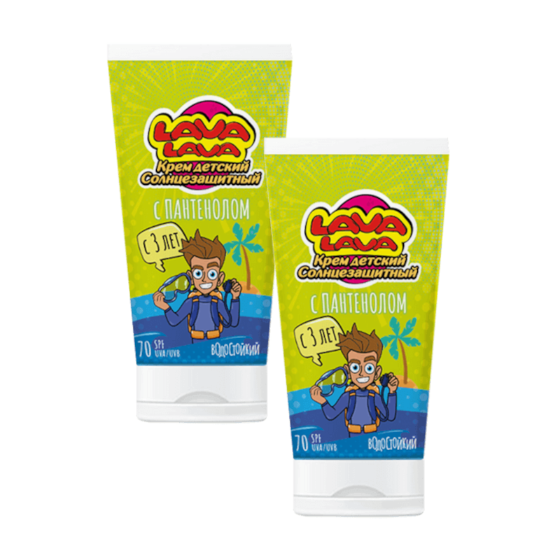Изображение товара Детский солнцезащитный крем SPF 70 50 мл с пантенолом Красса-Косметикс