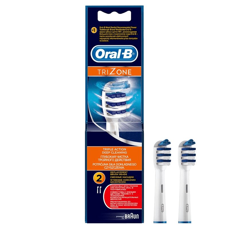 Изображение товара Oral-B TriZone Насадки для зубной щетки, 2 шт
