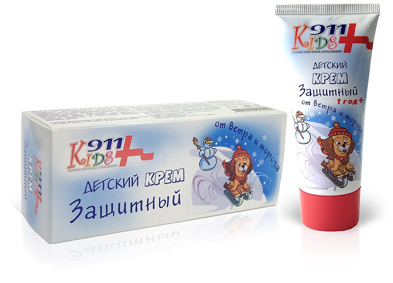 Изображение товара Детский защитный крем 911 Kids против ветра и мороза 50 мл