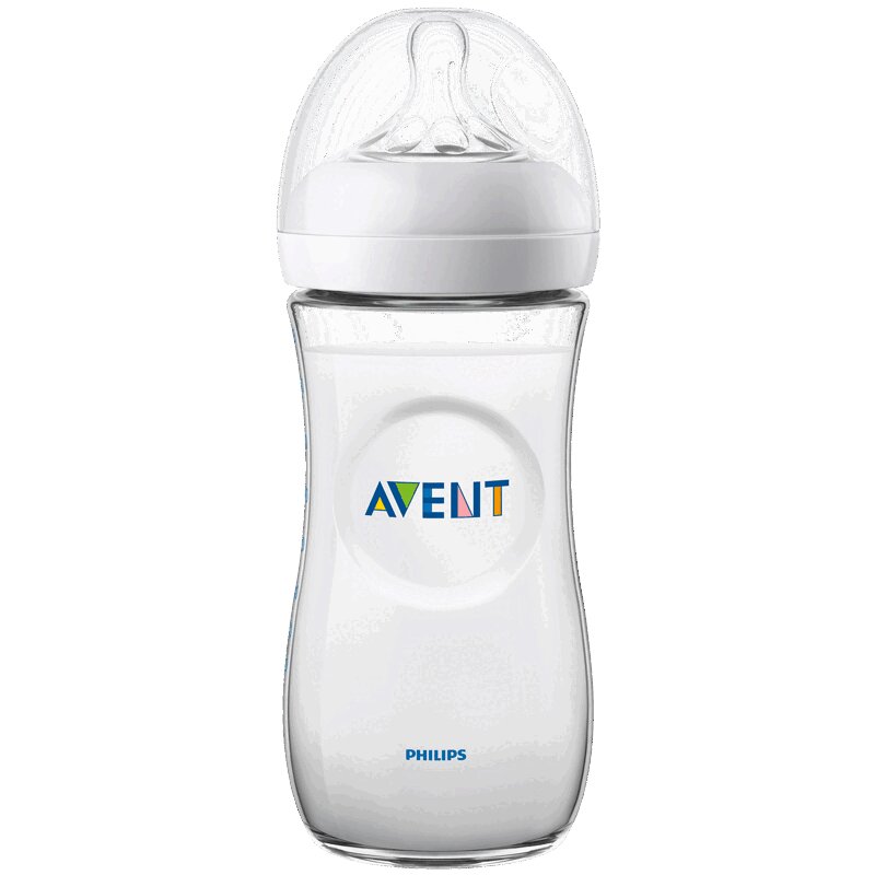Изображение товара Бутылочка Philips Avent Natural 330 мл с антиколиковым клапаном