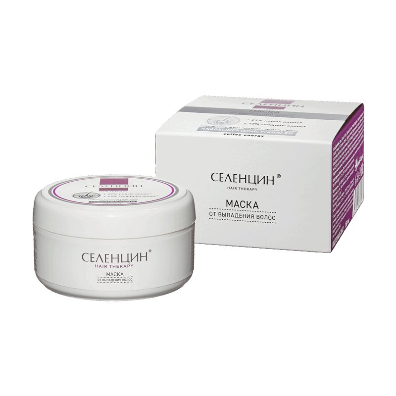 Изображение товара Интенсивная маска против выпадения волос 150 мл Селенцин Hair Therapy