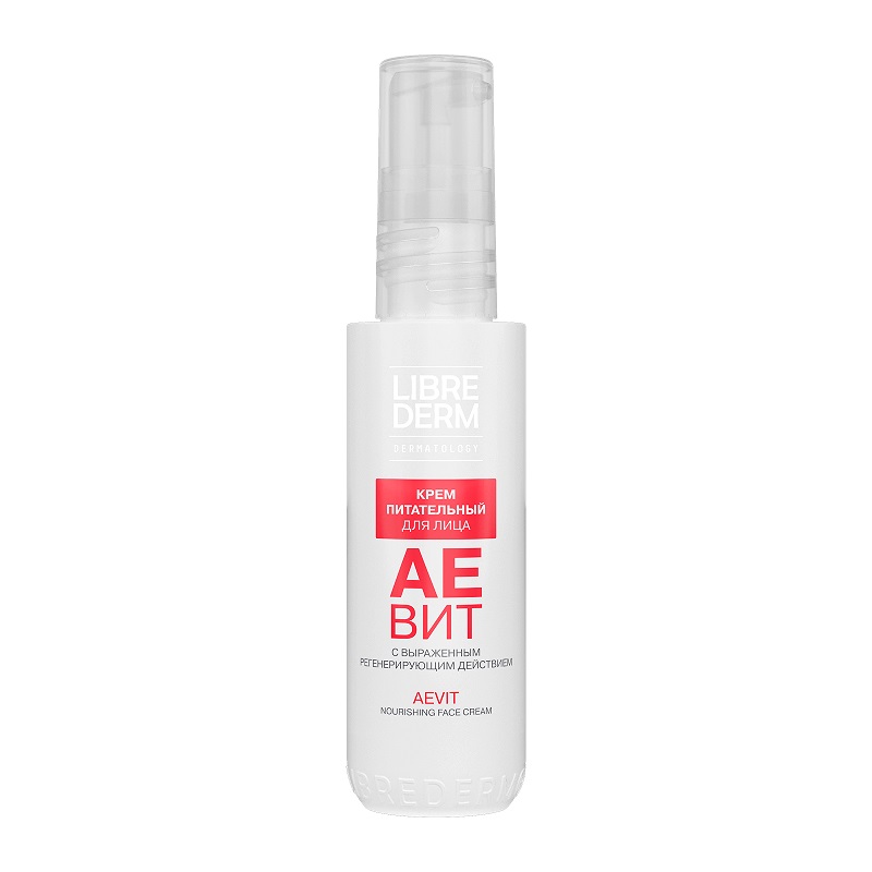 Изображение товара Питательный крем для лица Librederm Аевит 50 мл антиоксидантное питание и омоложение