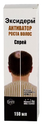 Изображение товара Эксидерм активатор роста волос 150 мл - стимуляция роста и укрепление