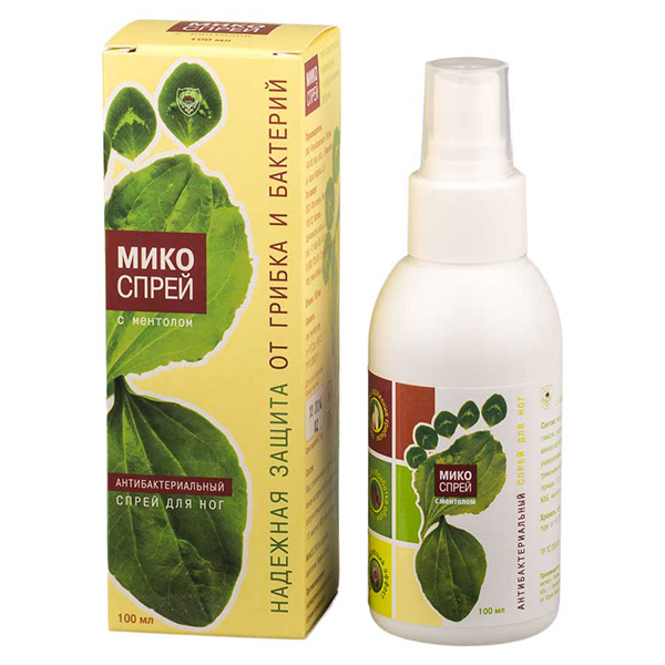 Изображение товара Микоспрей антибактериальный спрей 100 мл от Фитосила