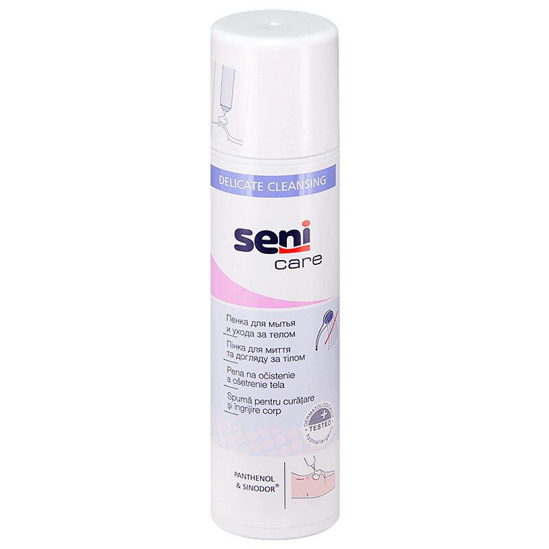 Изображение товара Пенка для мытья и ухода за телом Seni Care 250 мл