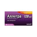 Аллегра 120 мг таблетки 10 шт