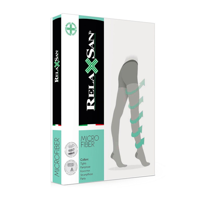 Relaxsan MicroFiber Колготки компрессионные Collant 1 класс компрессии 140 den размер 2 Черные