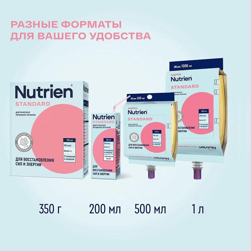 Нутриэн Стандарт диетическое лечебное питание 200 мл