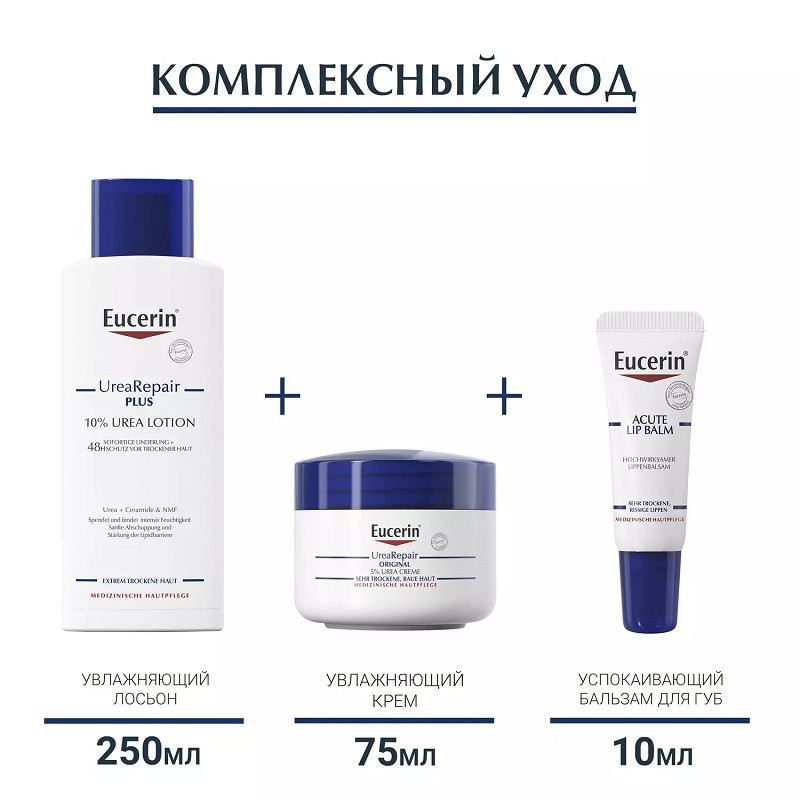 Eucerin UreaRepair Original Крем увляжняющий 5% мочевина 75 мл