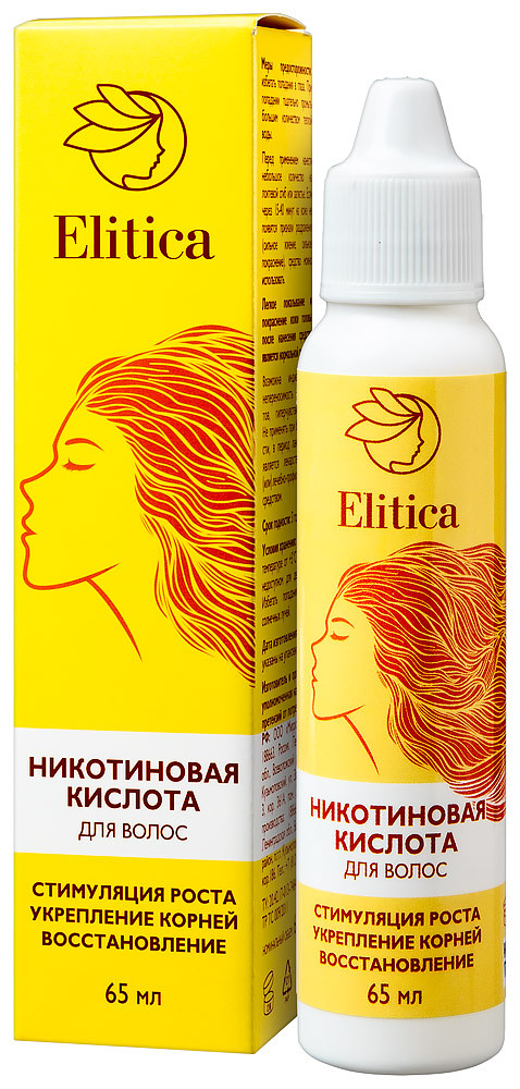 Elitica Никотиновая кислота для волос 65 мл