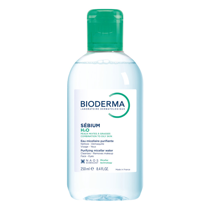 Bioderma Себиум Н2О Вода мицеллярная для жирной и комбинированной кожи 250 мл