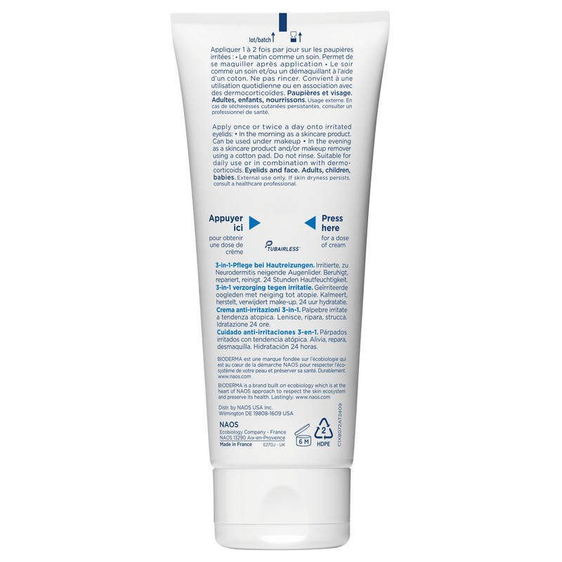 Bioderma Atoderm Интенсив Уход за областью вокруг глаз 3в1 для сухой кожи век 100 мл