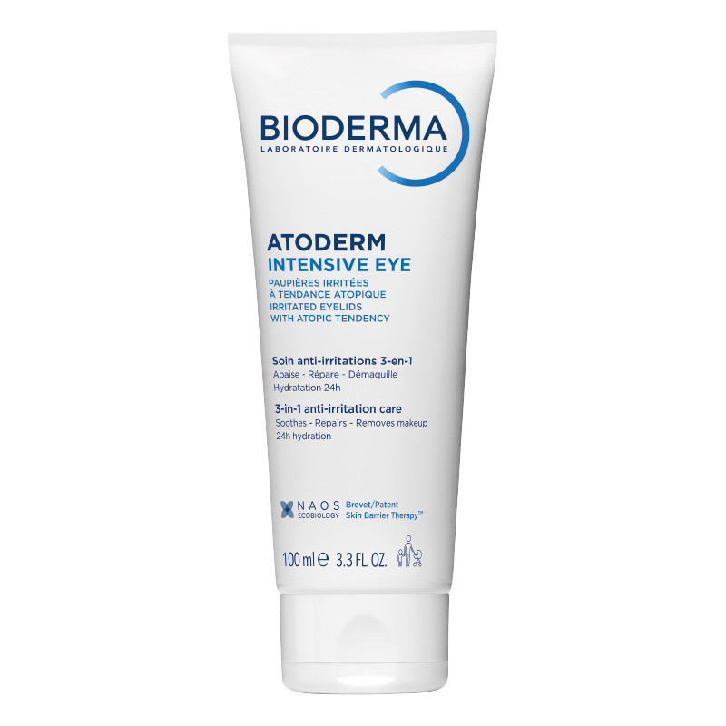 Bioderma Atoderm Интенсив Уход за областью вокруг глаз 3в1 для сухой кожи век 100 мл