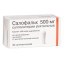 Салофальк 500 мг суппозитории ректальные 30 шт