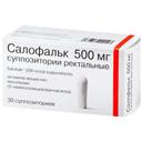 Салофальк 500 мг суппозитории ректальные 30 шт