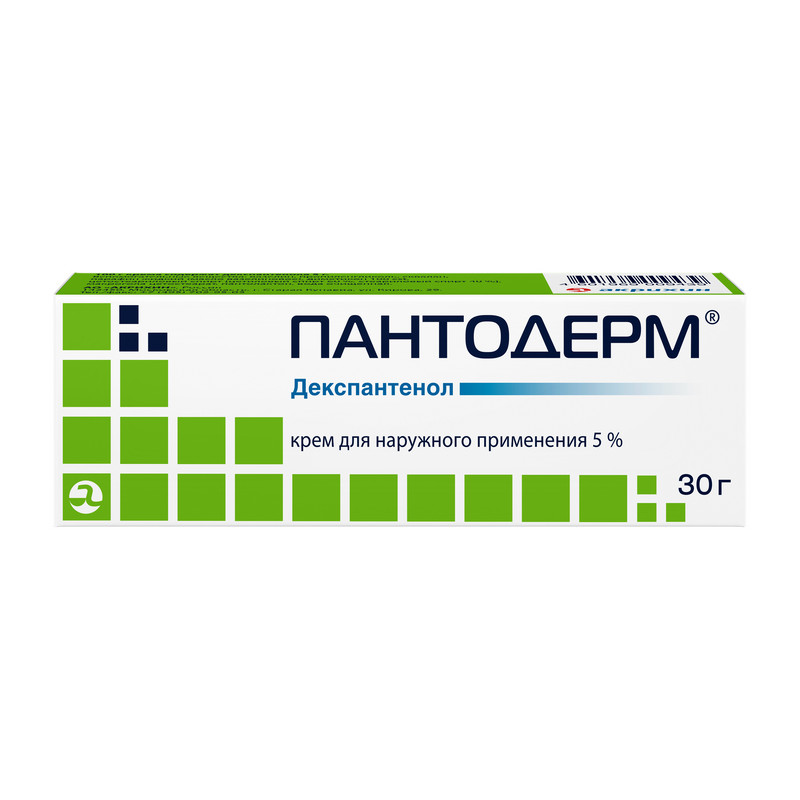 Пантодерм 5% крем для наружного применения 30 г