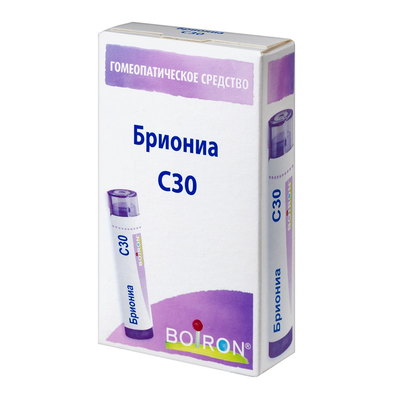 Бриониа С30 гранулы гомеопатические 4 г