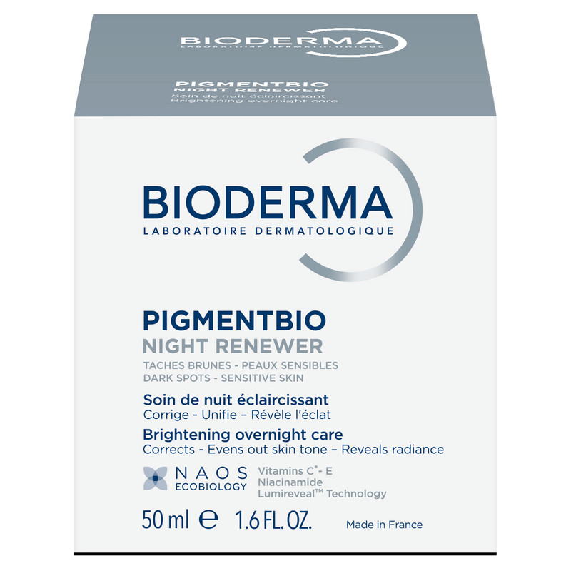 Bioderma Pigmentbio Крем ночной осветляющий для кожи с гиперпигментацией 50 мл