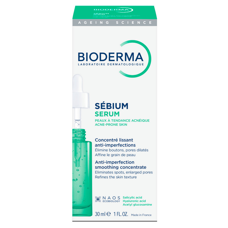 Bioderma Sebium Сыворотка против несовершенств для кожи с первыми признаками старения 30 мл