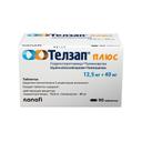 Телзап Плюс 12,5 мг+40 мг таблетки 90 шт