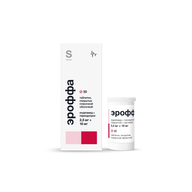 Эроффа 2,5 мг+10 мг таблетки 30 шт