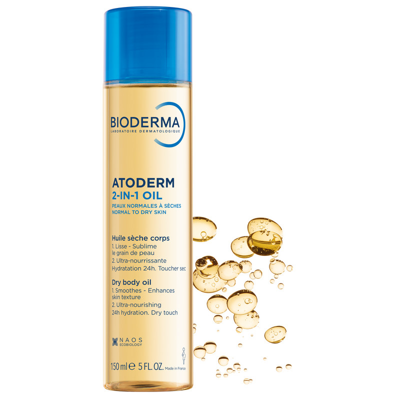 Bioderma Atoderm Масло для тела сухое 2в1 150 мл