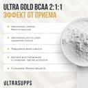 Ultrasupps BCAA 2:1:1 Комплекс аминокислот порошок Фруктовый пунш 300 г