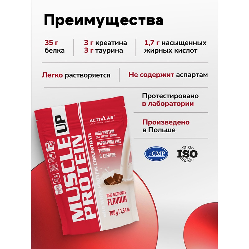 ActivLab Белково-углеводная смесь Шоколад 700 г