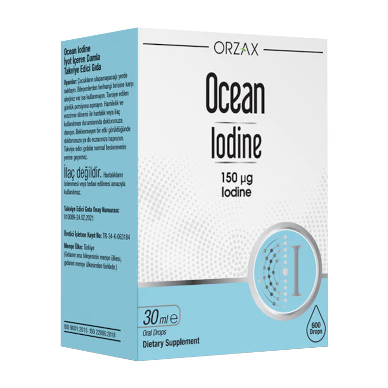 Orzax Ocean Iodine капли для приема внутрь 30 мл
