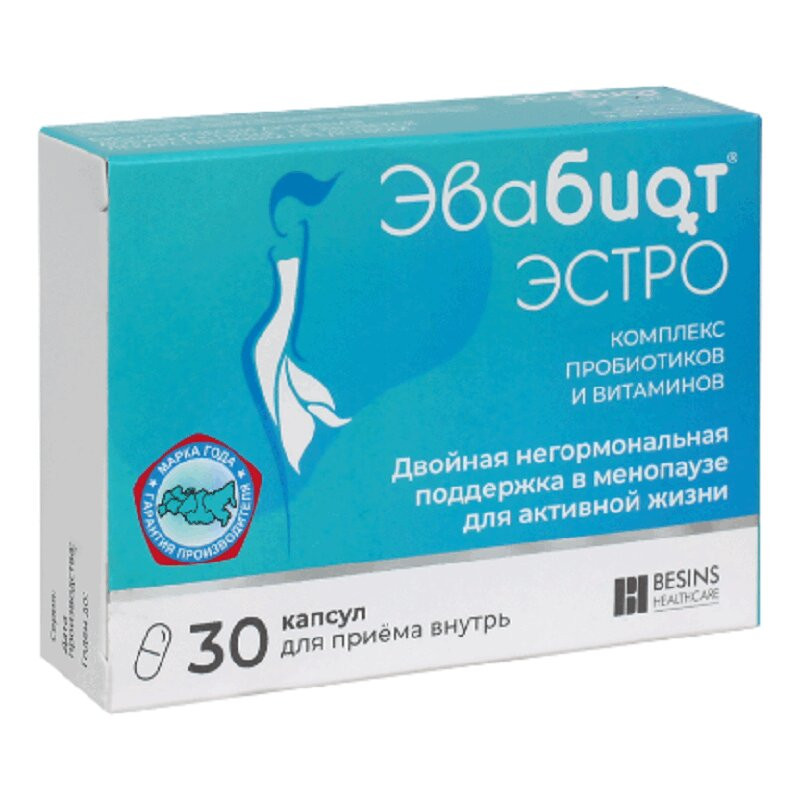 Эвабиот Эстро капс.0,395 г 30 шт