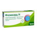 Фозикард Н 12,5 мг+20 мг таблетки 28 шт