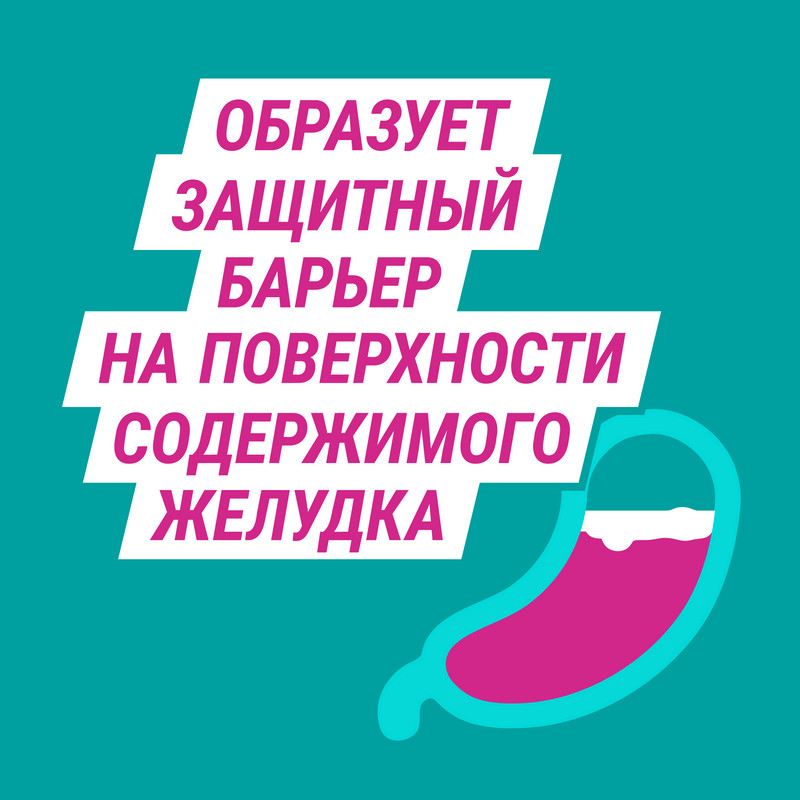 Гевискон Двойное Действие суспензия Мята 10 мл 12 шт
