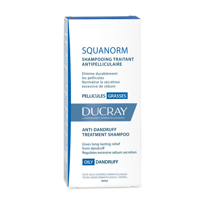 Ducray Squanorm Шампунь от жирной перхоти 200 мл
