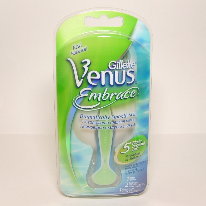 Станок для бритья gillette venus с 2 кассетами