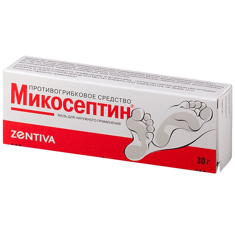Микосептин мазь туба 30г  в Владимире в аптеке с доставкой, цена .
