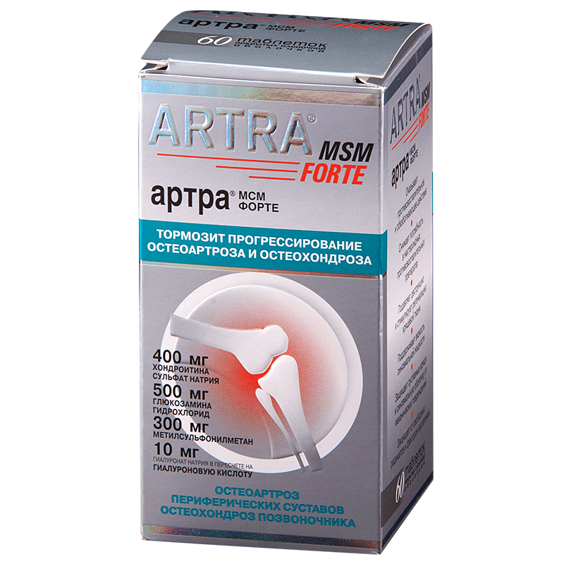 Arthra chondroitin glükózaminról - Artra tabletta: használati utasítás a kondro-védőkészülékhez